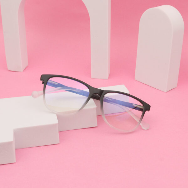 SpexVue  | Full Rim Transparent Black | Wayfarer For Kids | Eyeglassess