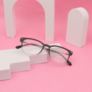 SpexVue  | Full Rim Transparent Black | Wayfarer For Men & Women | Eyeglassess