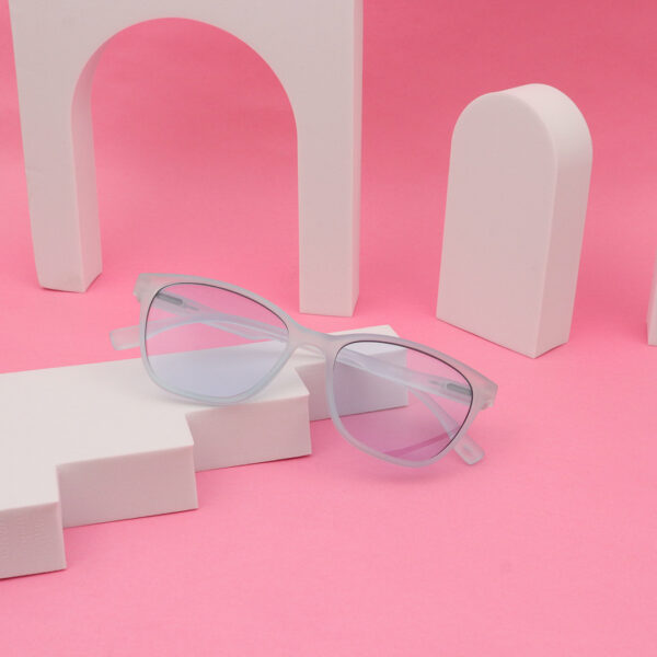 SpexVue  | Full Rim  Transparent Blue | Cateye For Men & Women | Sunglass