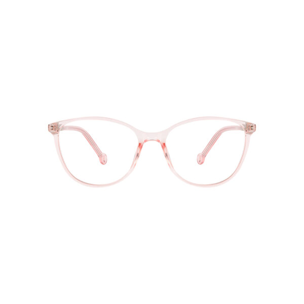 SpexVue | Full Rim Transparent Pink | Cateye For Women | Eyeglassess - Image 2
