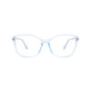SpexVue | Full Rim Transparent Blue | Cateye For Women | Eyeglassess|Computer Glasses|Blue Ray Protective(BlueCut) - Image 2