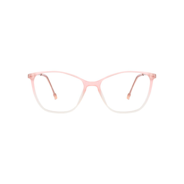 SpexVue | Full Rim Transparent Pink | Cateye For Women | Eyeglassess|Computer Glasses|Blue Ray Protective(BlueCut) - Image 2