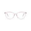 SpexVue | Full Rim Transparent Purple | Cateye For Kids Girl | Eyeglassess|Computer Glasses|Blue Ray Protective(BlueCut) - Image 2