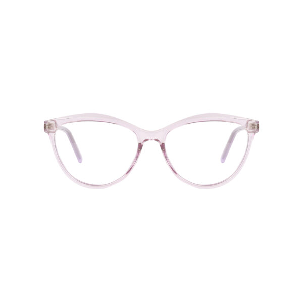 SpexVue | Full Rim Transparent Purple | Cateye For Kids Girl | Eyeglassess|Computer Glasses|Blue Ray Protective(BlueCut) - Image 2