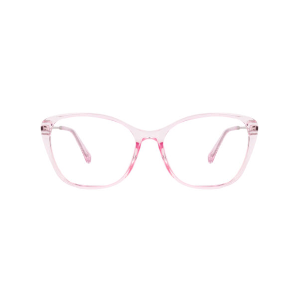 SpexVue | Full Rim Transparent Purple | Cateye For Women | Eyeglassess|Computer Glasses|Blue Ray Protective(BlueCut) - Image 2