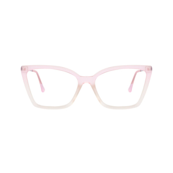 SpexVue | Full Rim Transparent Purple | Cateye For Women | Eyeglassess|Computer Glasses|Blue Ray Protective(BlueCut) - Image 2