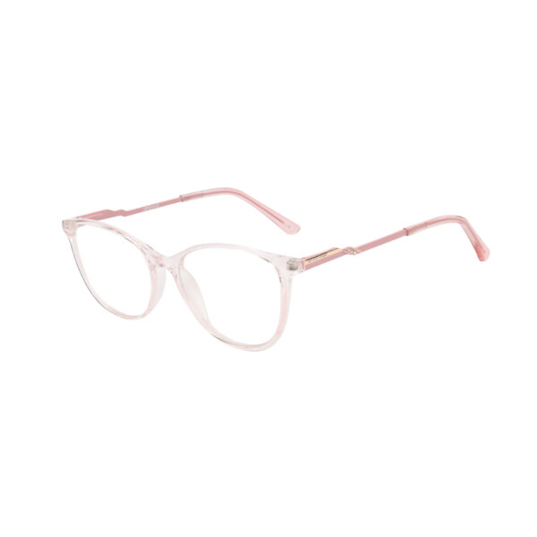 SpexVue | Full Rim Transparent Pink | Cateye For Women | Eyeglassess|Computer Glasses|Blue Ray Protective(BlueCut) - Image 3