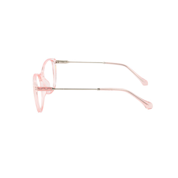 SpexVue | Full Rim Transparent Pink | Cateye For Women | Eyeglassess - Image 4