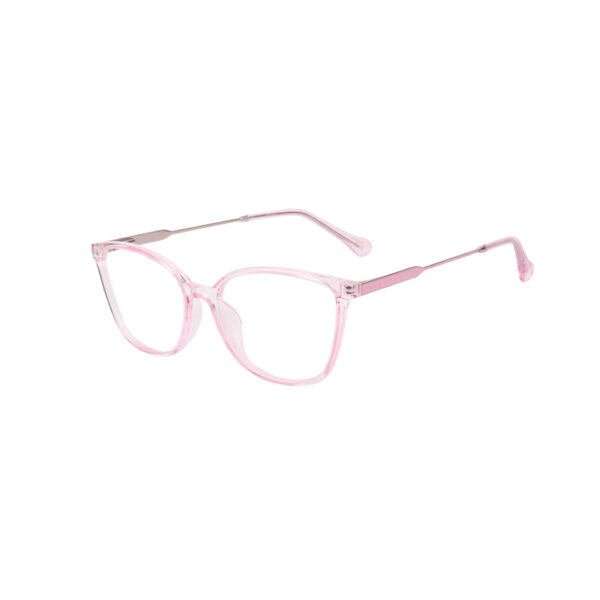 SpexVue | Full Rim Transparent Purple | Cateye For Women | Eyeglassess|Computer Glasses|Blue Ray Protective(BlueCut) - Image 3