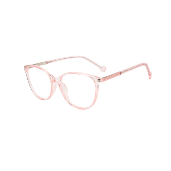 SpexVue | Full Rim Transparent Pink | Cateye For Women | Eyeglassess - Image 3