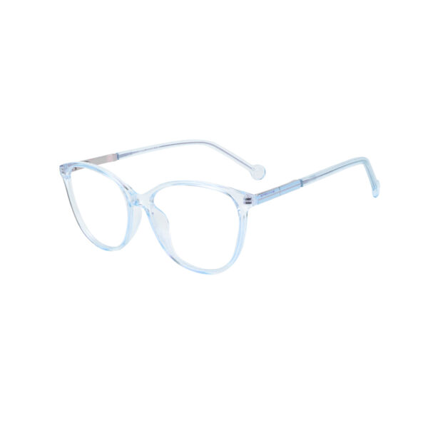 SpexVue | Full Rim Transparent Blue | Cateye For Women | Eyeglassess - Image 3