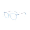 SpexVue | Full Rim Transparent Blue | Cateye For Women | Eyeglassess|Computer Glasses|Blue Ray Protective(BlueCut) - Image 3