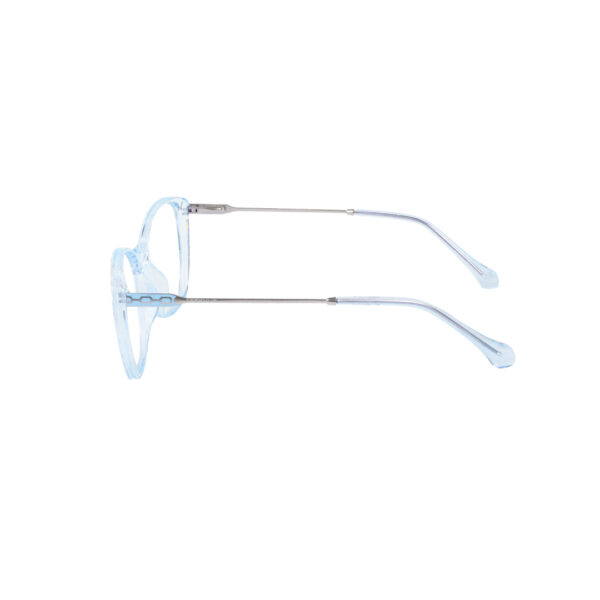 SpexVue | Full Rim Transparent Blue | Cateye For Women | Eyeglassess|Computer Glasses|Blue Ray Protective(BlueCut) - Image 4