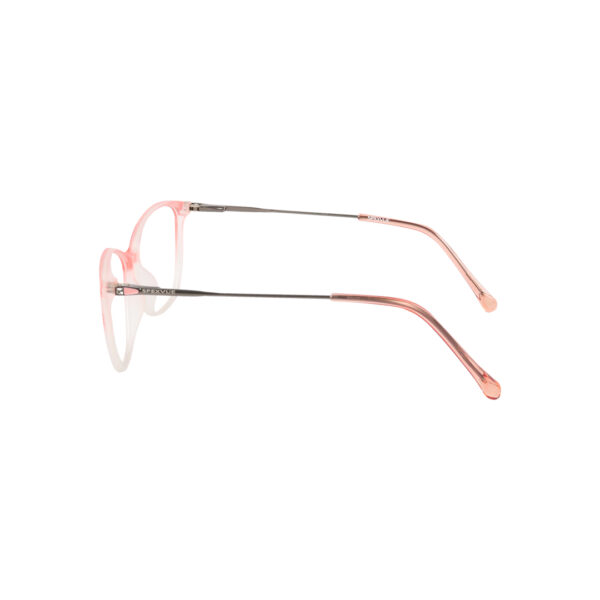 SpexVue | Full Rim Transparent Pink | Cateye For Women | Eyeglassess|Computer Glasses|Blue Ray Protective(BlueCut) - Image 4
