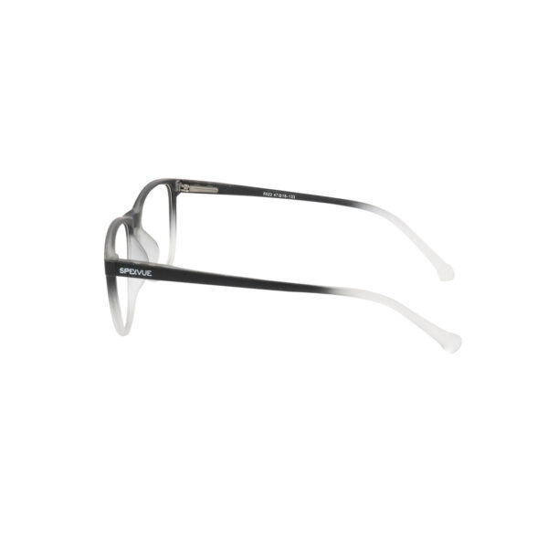 SpexVue | Full Rim Transparent Black | Wayfarer For Kids | Eyeglassess|Computer Glasses|Blue Ray Protective(BlueCut) - Image 4