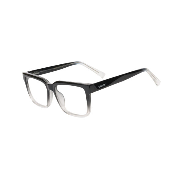 SpexVue | Full Rim Transparent Black | Wayfarer For Men & Women | Eyeglassess - Image 3