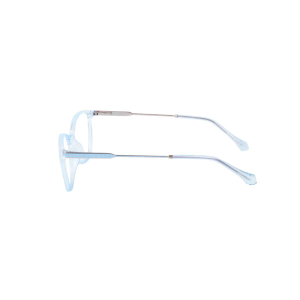 SpexVue | Full Rim Transparent Blue | Cateye For Women | Eyeglassess|Computer Glasses|Blue Ray Protective(BlueCut) - Image 4