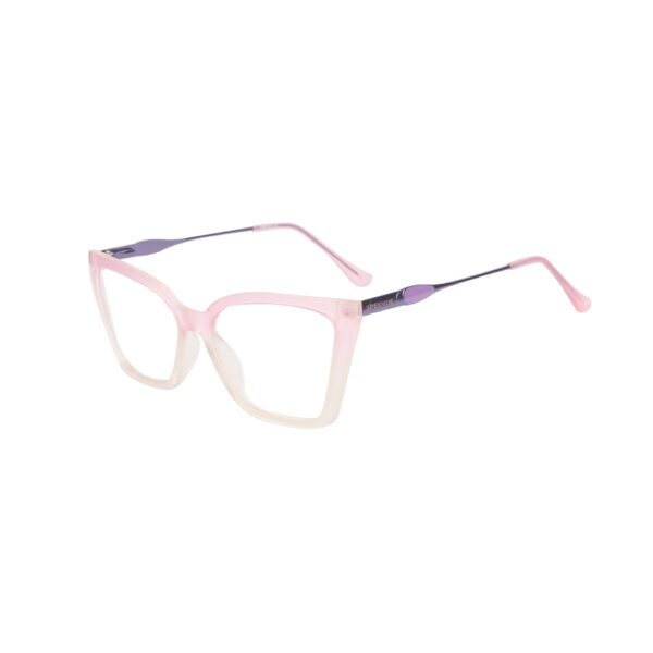 SpexVue | Full Rim Transparent Purple | Cateye For Women | Eyeglassess|Computer Glasses|Blue Ray Protective(BlueCut) - Image 3