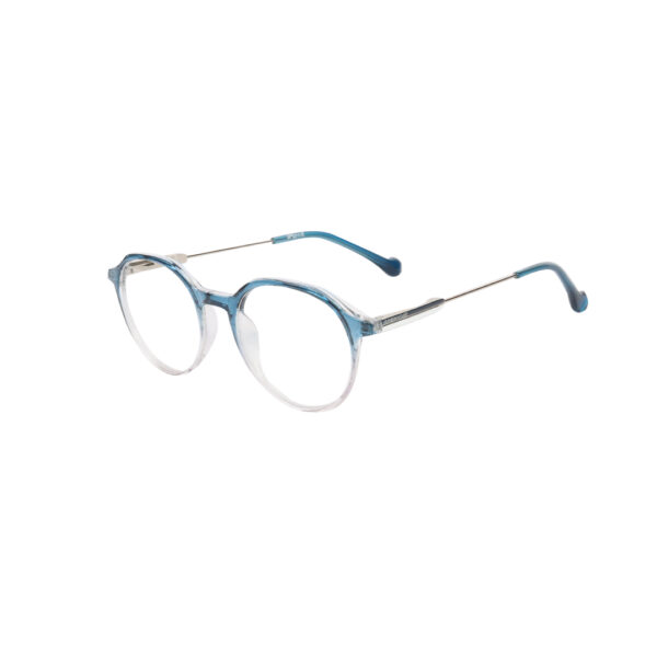 SpexVue  | Full Rim Transparent Blue | Oval For Men & Women | Eyeglassess - Image 3