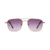 SpexVue  | Full Rim  Gold | Wayfarer For Men & Women | Sunglass - Image 2