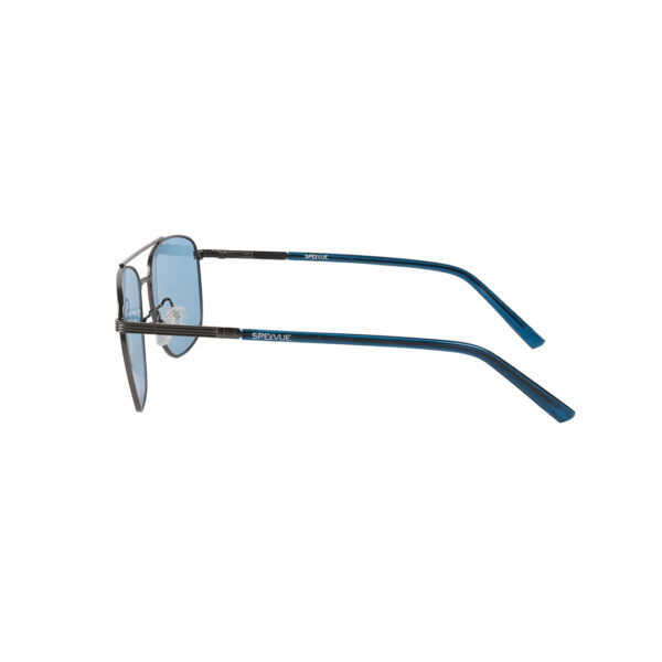 SpexVue  | Full Rim  Blue Gunmetal | Wayfarer For Men & Women | Sunglass - Image 4