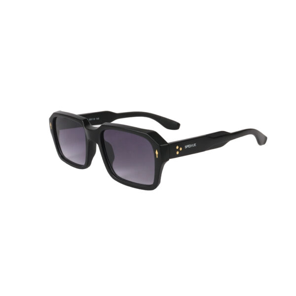 SpexVue  | Full Rim  Black | Wayfarer For Men & Women | Sunglass - Image 3