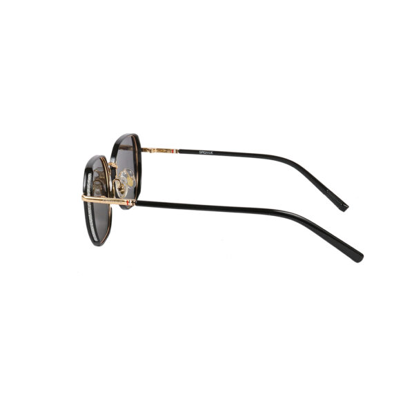 SpexVue  | Full Rim  Gold Black | Hexa For Women | Sunglass - Image 4