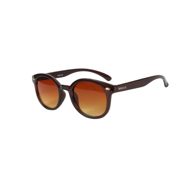 SpexVue  | Full Rim  Brown | Oval For Kids | Sunglass - Image 3