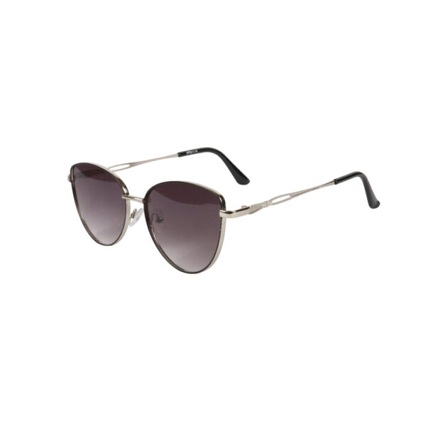 SpexVue  | Full Rim  Silver Black | Cateye For Women | Sunglass - Image 3