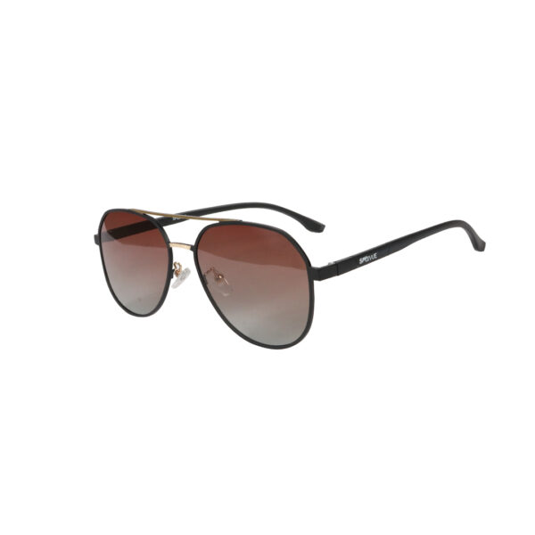 SpexVue  | Full Rim  Gold Black | Aviator For Men & Women | Sunglass - Image 3