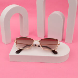 SpexVue  | Full Rim  Gold | Cateye For Women | Sunglass