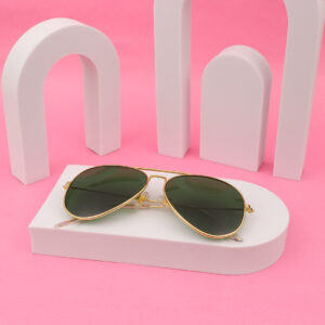 SpexVue  | Full Rim  Gold | Aviator For Men & Women | Sunglass