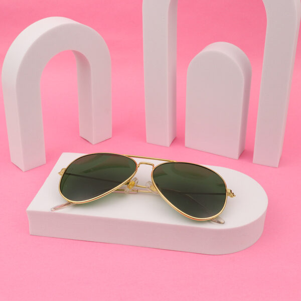 SpexVue  | Full Rim  Gold | Aviator For Men & Women | Sunglass