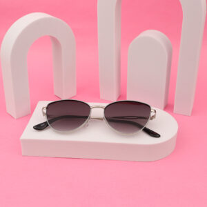 SpexVue  | Full Rim  Silver Brown | Cateye For Women | Sunglass