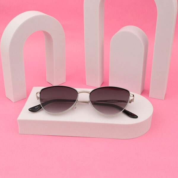 SpexVue  | Full Rim  Silver Brown | Cateye For Women | Sunglass