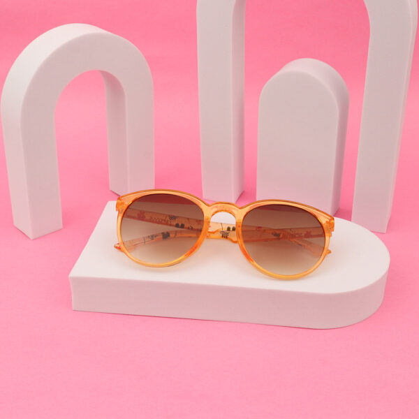 SpexVue  | Full Rim  Brown | Oval For Kids | Sunglass