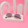 SpexVue  | Full Rim  Gold | Hexa For Men & Women | Sunglass