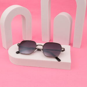 SpexVue  | Full Rim  Gunmetal | Hexa For Men & Women | Sunglass