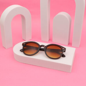 SpexVue  | Full Rim  Brown | Oval For Kids | Sunglass