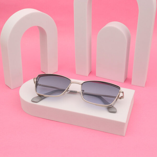 SpexVue  | Full Rim  Silver | Cateye For Women | Sunglass