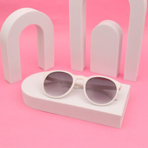 SpexVue  | Full Rim  White | Oval For Kids | Sunglass