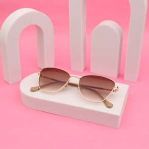 SpexVue  | Full Rim  Gold | Cateye For Women | Sunglass