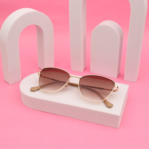 SpexVue  | Full Rim  Gold | Cateye For Women | Sunglass