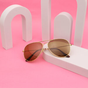 SpexVue  | Full Rim  Gold | Aviator For Men & Women | Sunglass