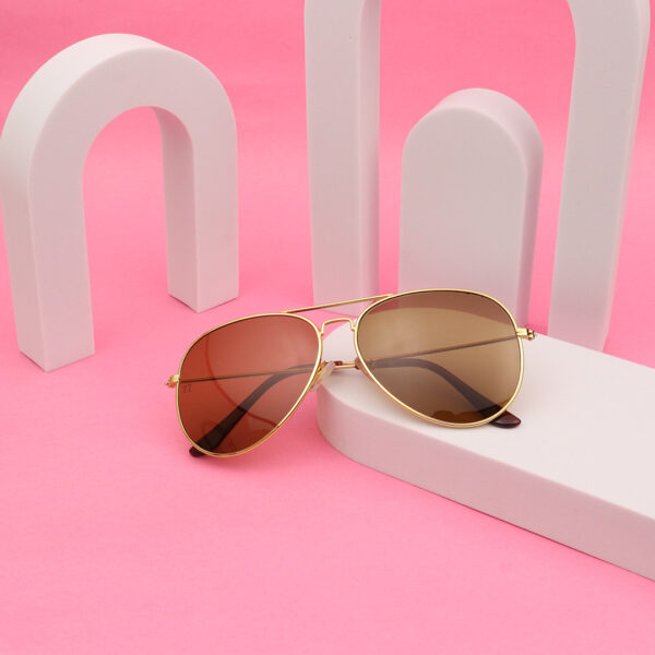 SpexVue  | Full Rim  Gold | Aviator For Men & Women | Sunglass