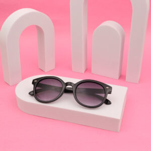 SpexVue  | Full Rim  Black | Oval For Kids | Sunglass