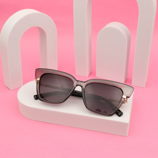SpexVue  | Full Rim  Transparent Grey | Trendy For Women | Sunglass