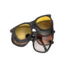 SpexVue | Full Rim Black Clipon| Wayfarer For Men & Women | Eyeglassess|Computer Glasses|Blue Ray Protective(BlueCut)