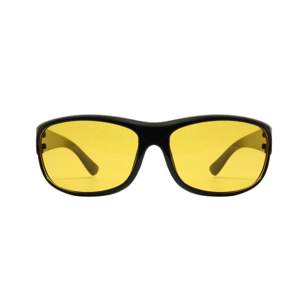 SpexVue Full Rim Black NightVision Wayfarer |Sunglasses For Adults |For Night Driving - Image 2