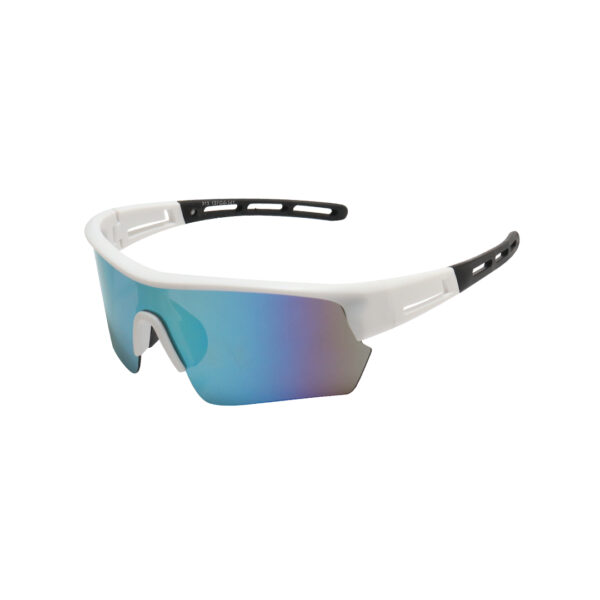 SpexVue Full Rim White Sports Sunglasses for adult |Stylish Sports Glasses - Image 3